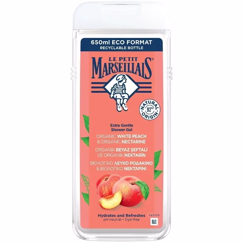 Le Petit Marseillais Şeftali ve Nektarili Duş Jeli 650 ml